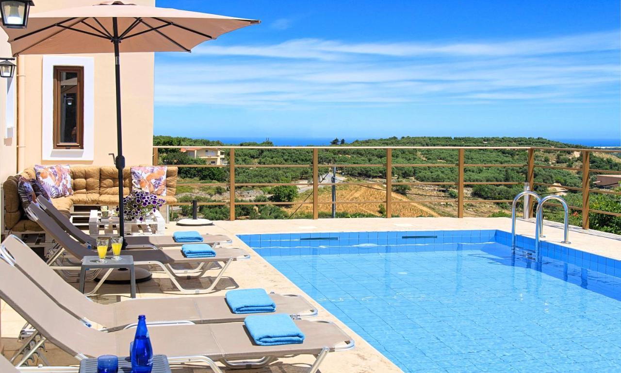 Cretan Sunny Villa Kournás المظهر الخارجي الصورة