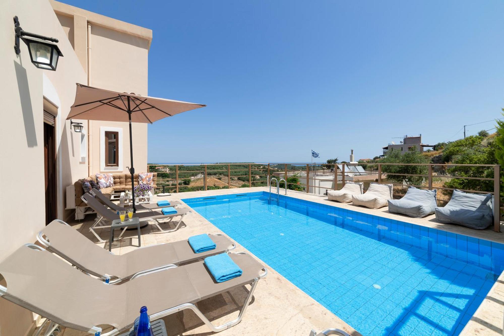 Cretan Sunny Villa Kournás المظهر الخارجي الصورة